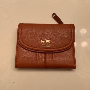 Coach Brown Leather Wallet